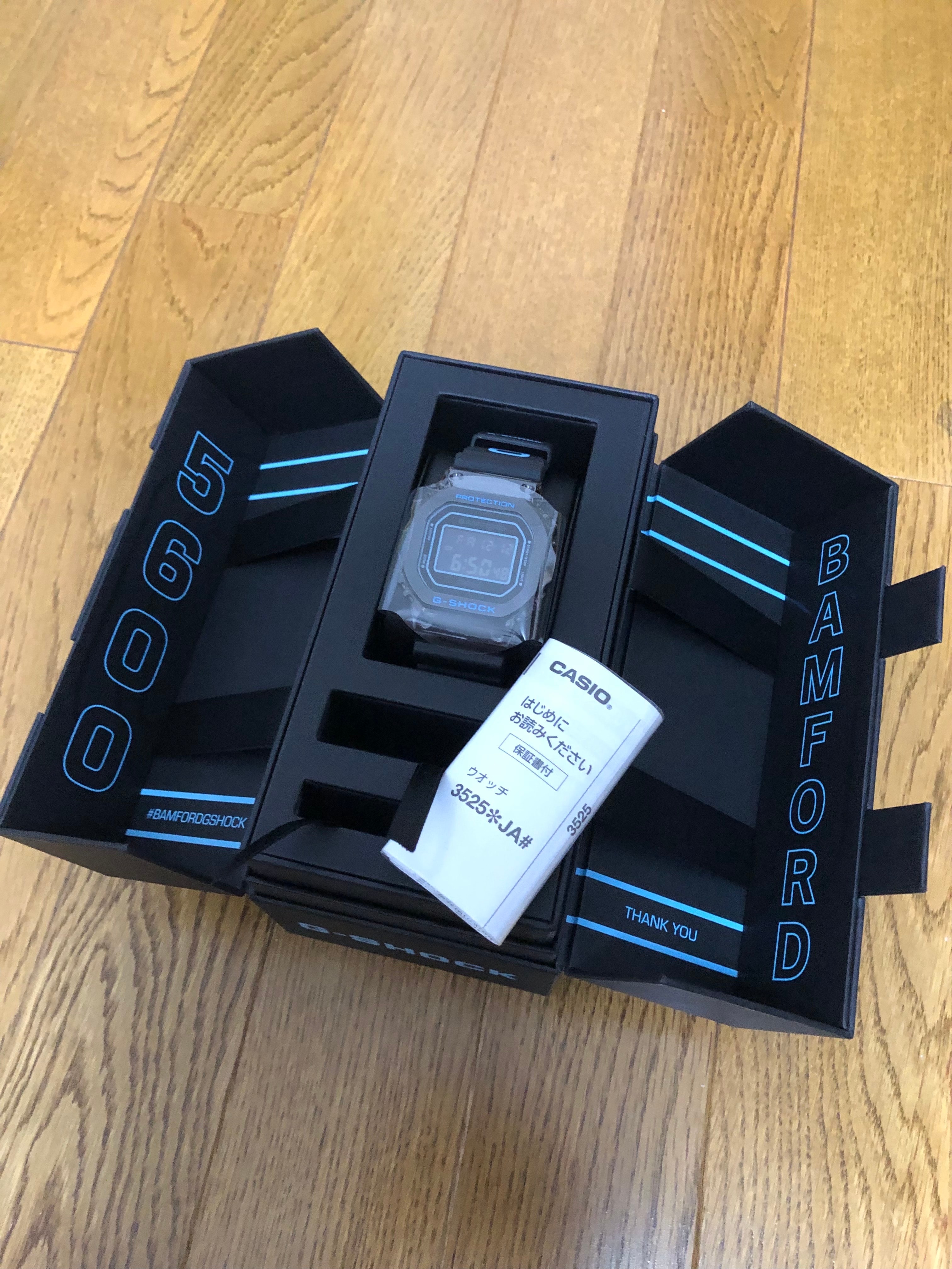 Casio G-Shock x BAMFORD LONDON GM-5600BWD-1JR "Black"