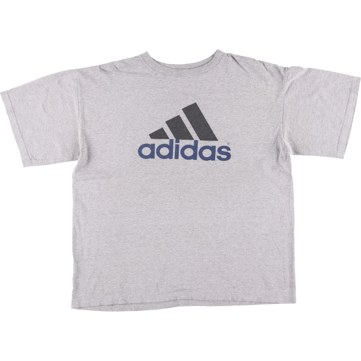 古着 90~00年代 アディダス ロゴTシャツ USA製 メンズL相当 ヴィンテージ/eaa571125