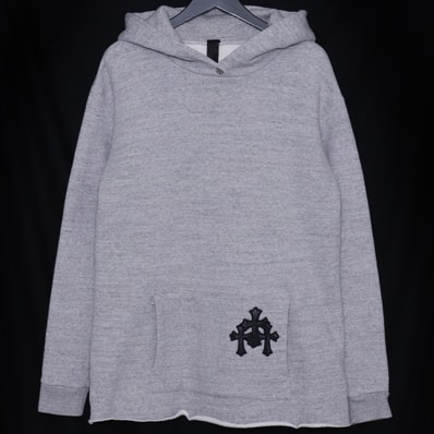 CHROME HEARTS レディース Y NOT 3セメタリークロスパッチ フリースパーカー