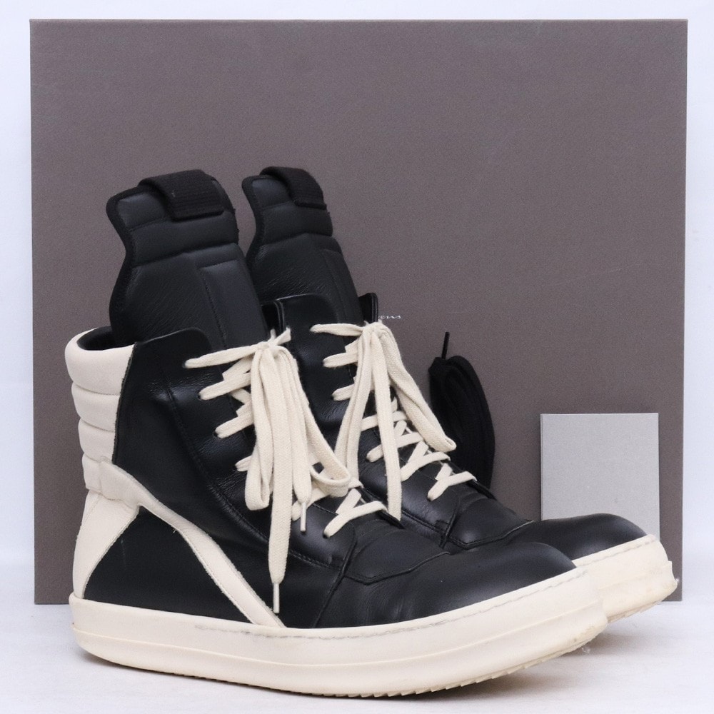 27cm相当 RICK OWENS Geobasket ハイカットスニーカー