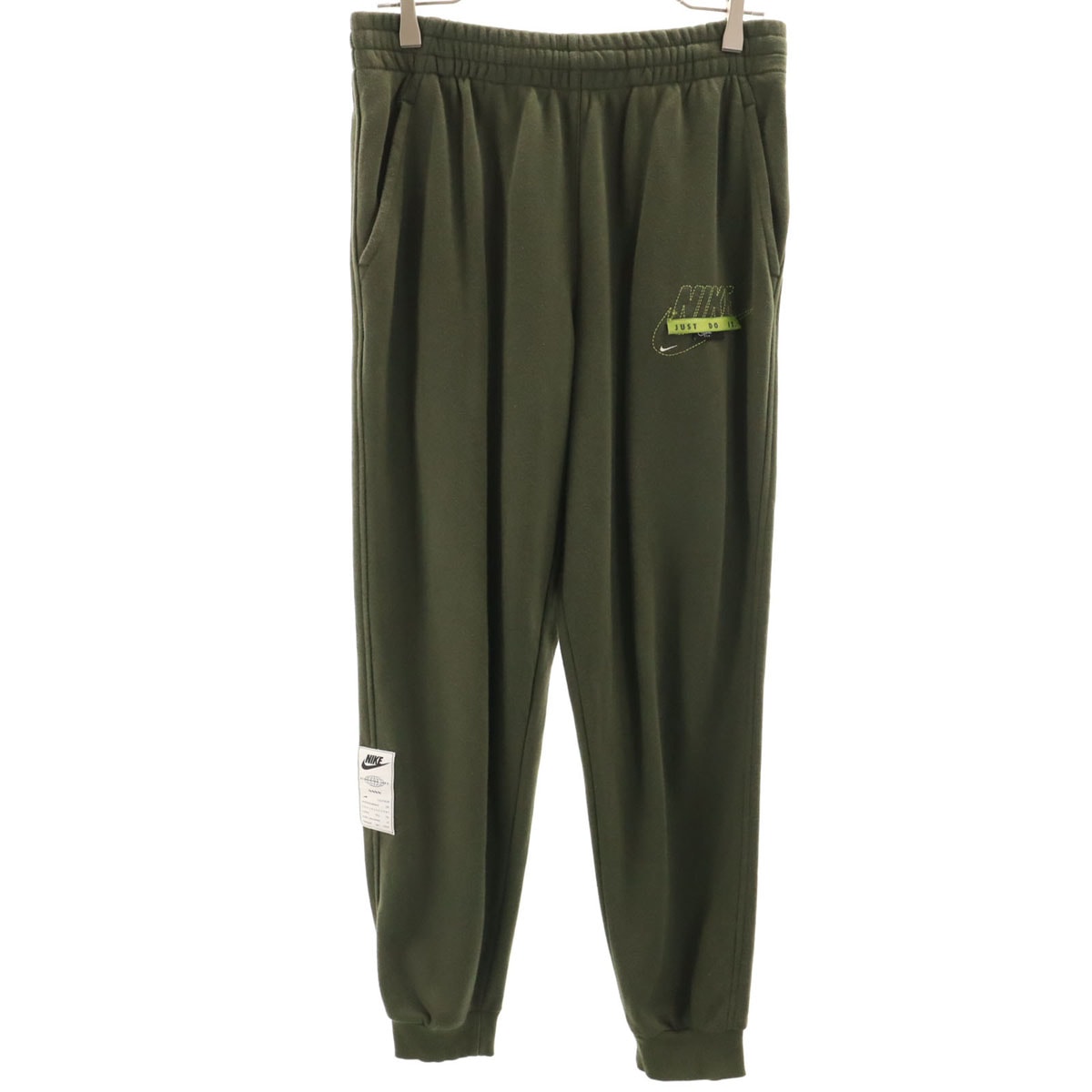 NIKE ナイキ スウェットパンツ XL カーキ