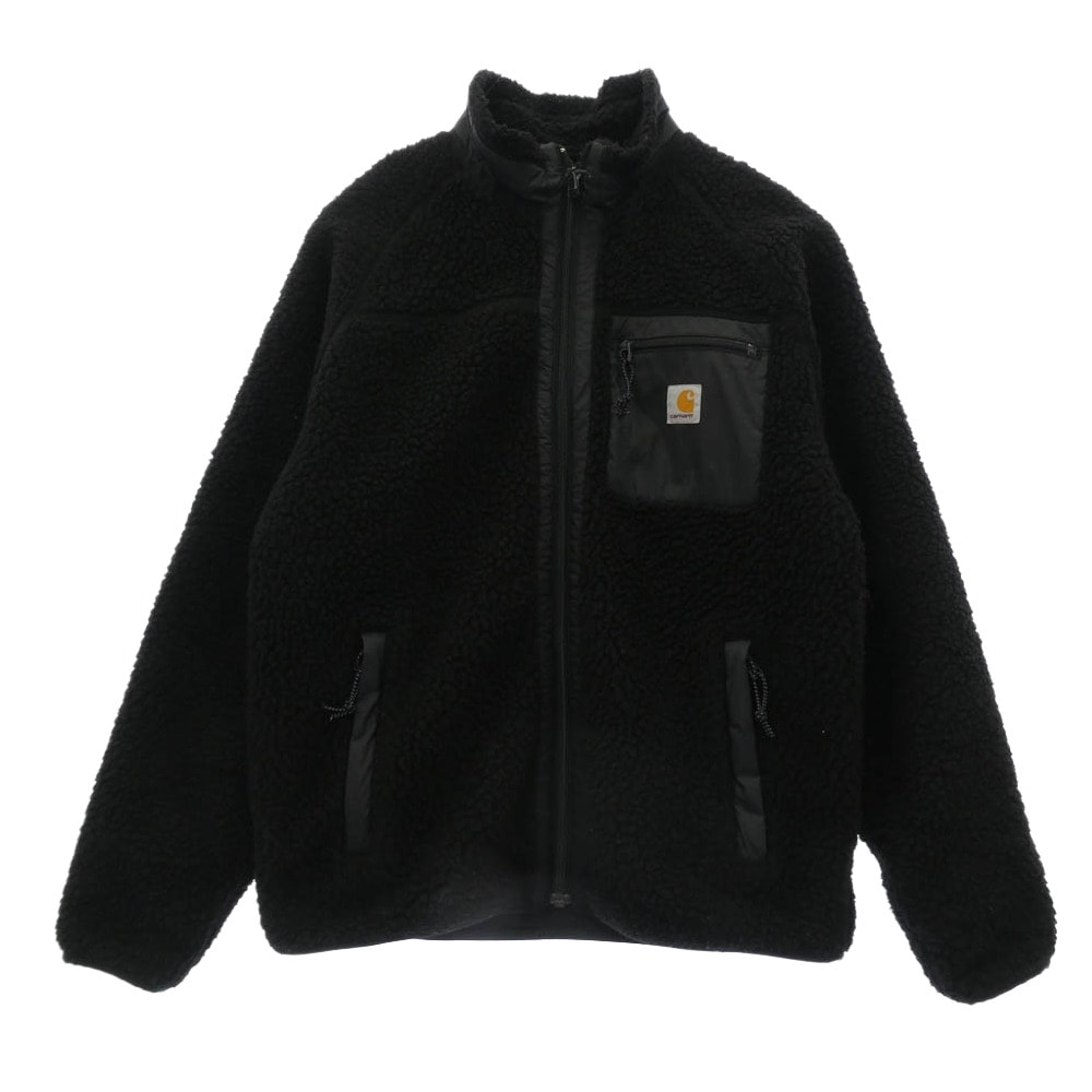 Carhartt カーハート ジャケット I025120 WIP PRENTIS LINER ジップアップ ボア フリースジャケット ブラック系 M【中古】