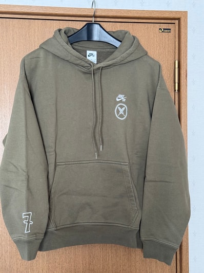 Nike SB x Yuto Horigome Skateboard Fleece Pullover Parka "Olive"