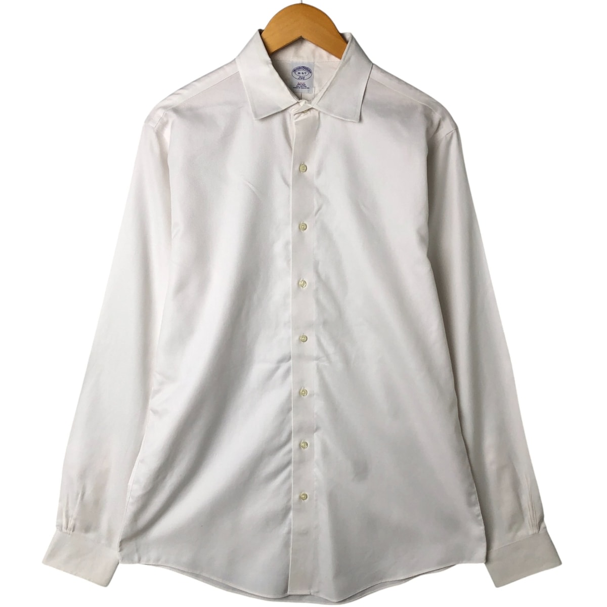 古着 ブルックスブラザーズ Brooks Brothers 346 長袖 コットンシャツ メンズL相当/eaa541263