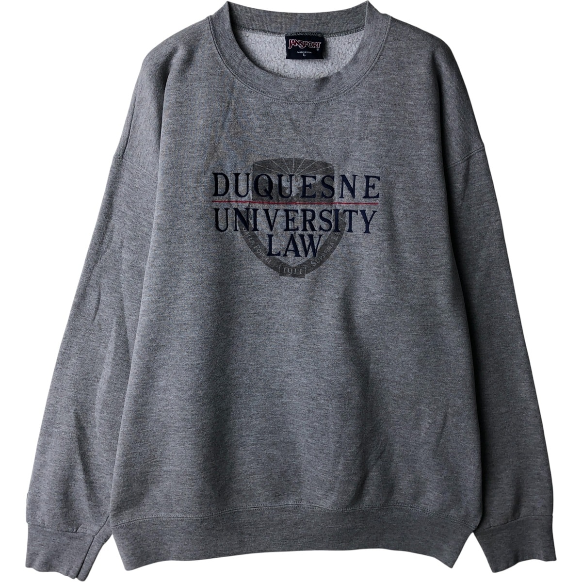 古着 90年代 ジャンスポーツ JANSPORT カレッジスウェットシャツ トレーナー USA製 メンズL相当 ヴィンテージ/eaa613768