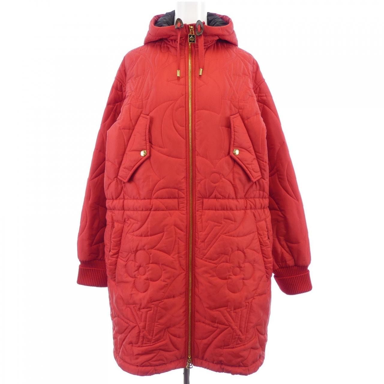 ルイヴィトン LOUIS VUITTON キルテッドモノグラムロングパーカ FOOW24RX3 コート