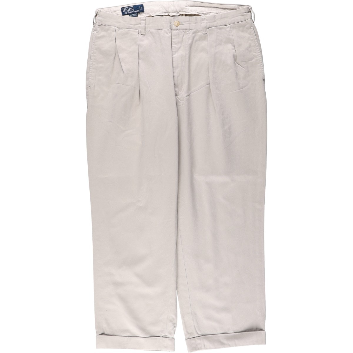 古着 ラルフローレン Ralph Lauren POLO by Ralph Lauren ANDREW PANT ツータック チノパンツ メンズw35相当/eaa680682
