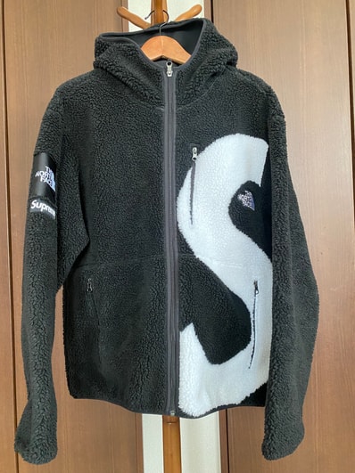 Supreme x The North Face S Logo Hooded Fleece Jacket "Black"