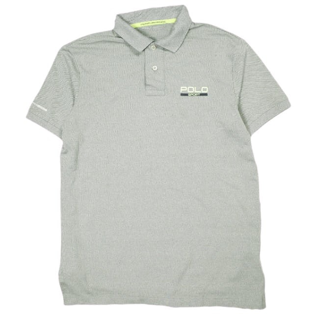 POLO SPORT ポロスポーツ PERFORMANCE ポロシャツ S グレー Ralph Lauren ラルフローレン 半袖 THERMO VENT トップス g23413