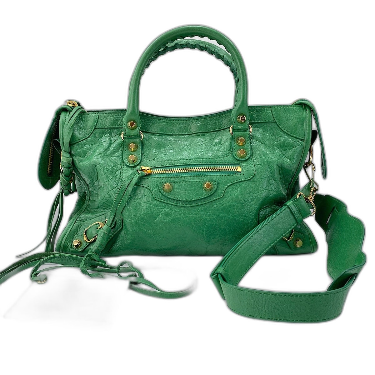 バレンシアガ BALENCIAGA クラシック シティ 2WAY ハンドバッグ レザー【中古】
