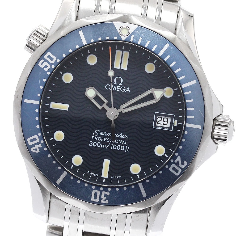 オメガ シーマスター300 デイト 2561.80 ボーイズ 【中古】