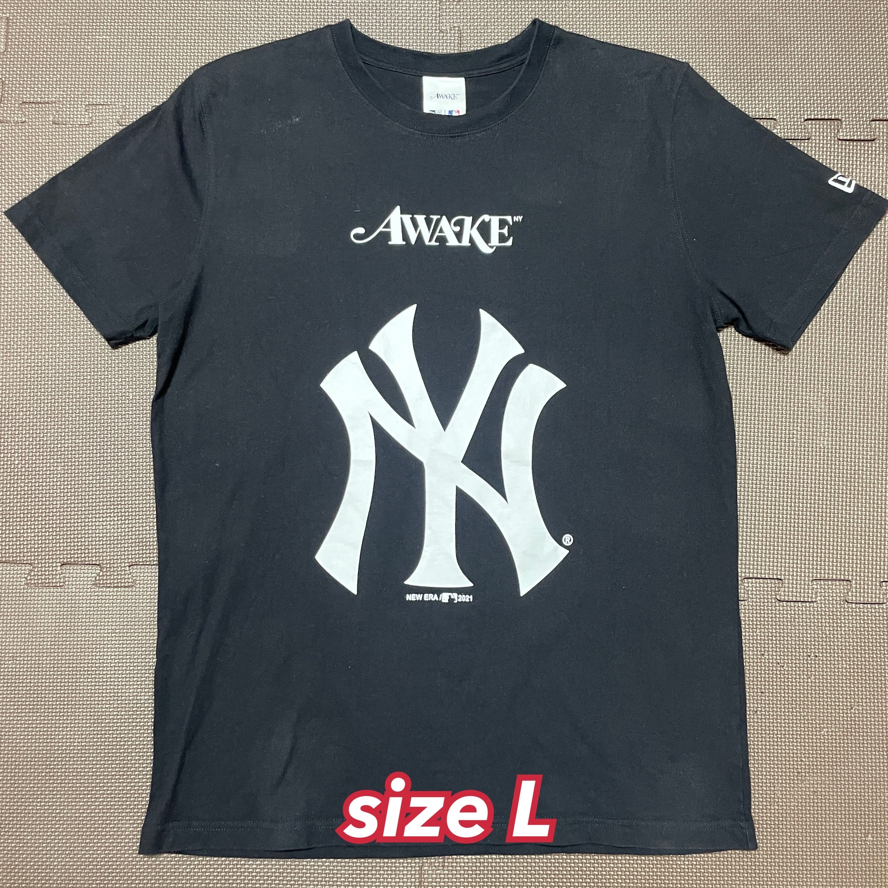 New Era × Awake × MLB Dueling Logo Subway Series Short Sleeve T-Shirt "Black"