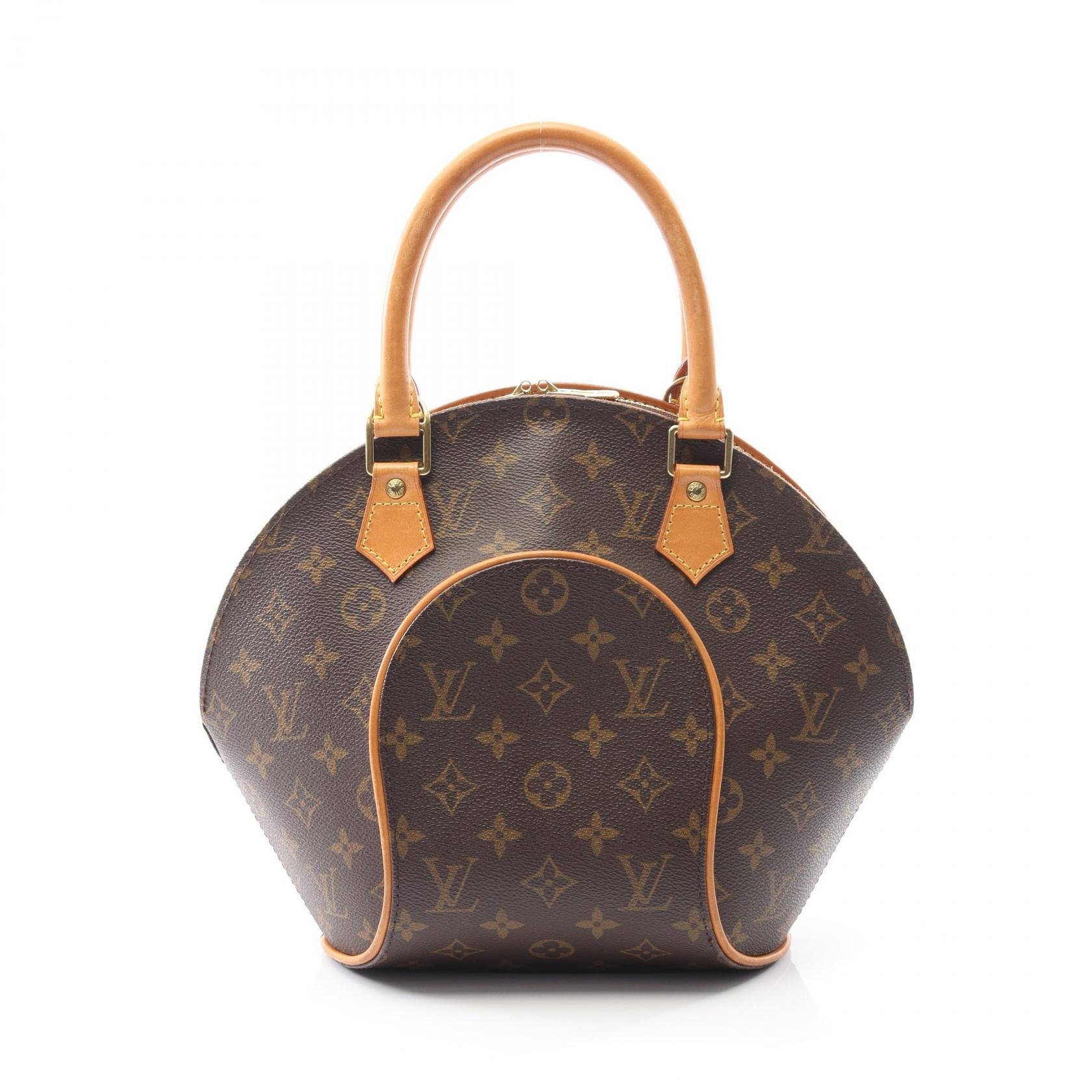 ルイ・ヴィトン LOUIS VUITTON エリプスPM ハンドバッグ バッグ PVCコーティングキャンバス レザー モノグラム レディース ブラウン系 M51127 【中古】