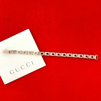 GUCCI グッチ スクエア G シルバー925 ブレスレット シルバー
19488