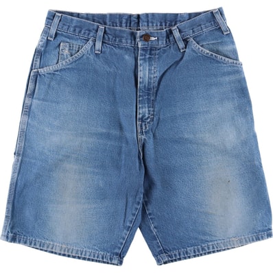 古着 ディッキーズ Dickies デニムペインターショーツ ショートパンツ メンズw33相当/eaa549267