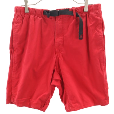 Gramicci グラミチ クライミングショートパンツ L レッド アウトドア