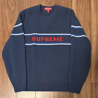 Supreme Chest Stripe Sweater Supreme Chest Stripe Sweater