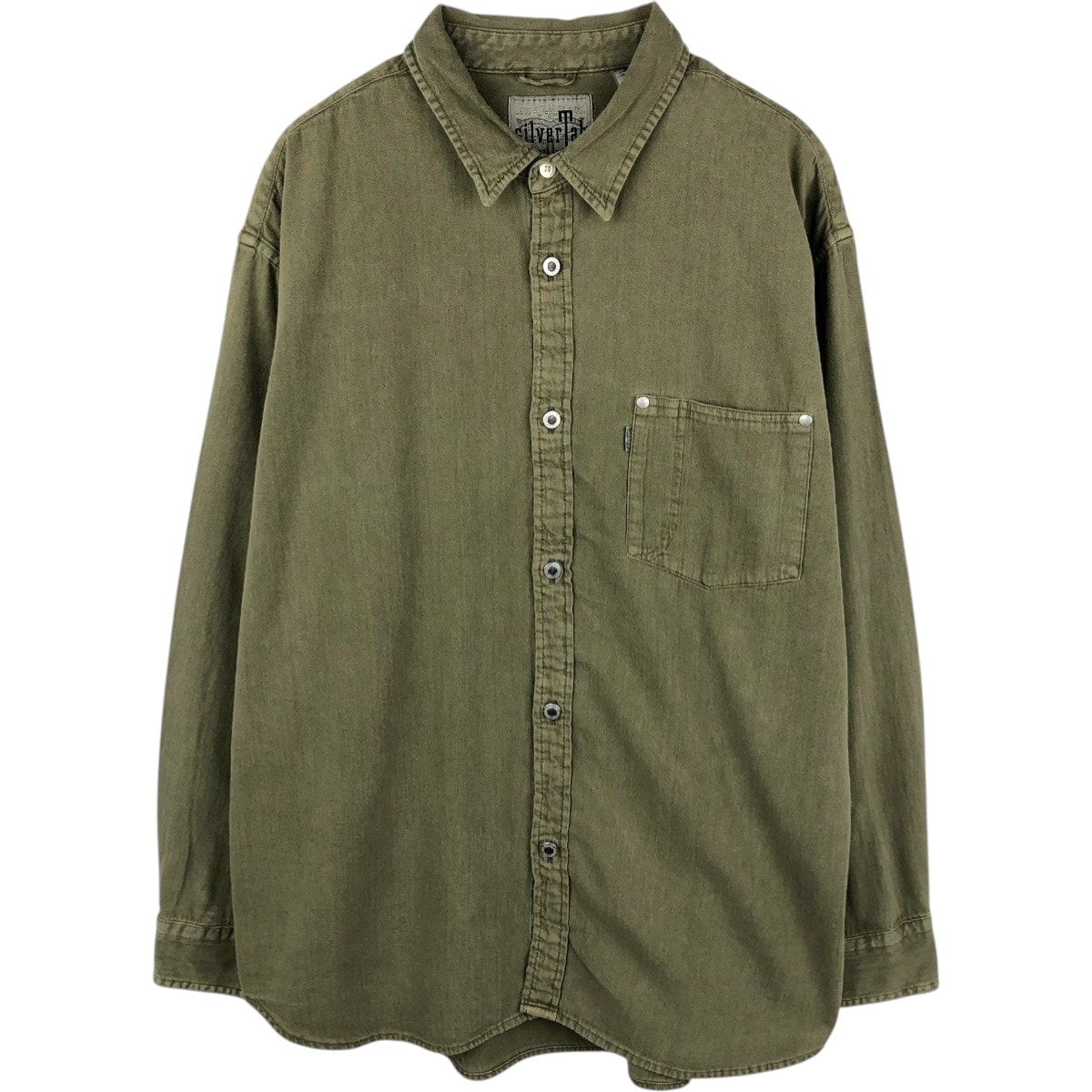古着 リーバイス Levi's SILVER TAB シルバータブ 長袖 コットンシャツ メンズM相当/eaa676858
