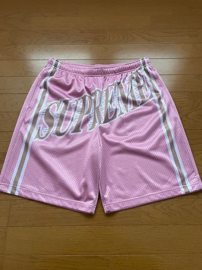 Supreme Slap Shot Baggy Mesh Short "Pink"