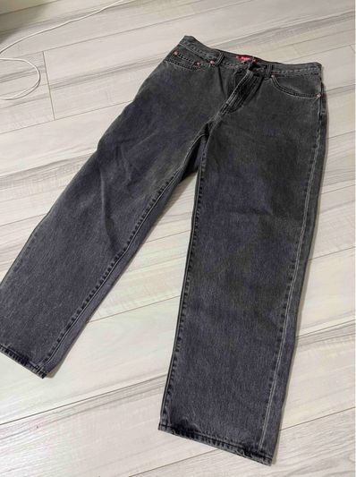 Supreme Baggy Jean "Washed Black" (23SS)