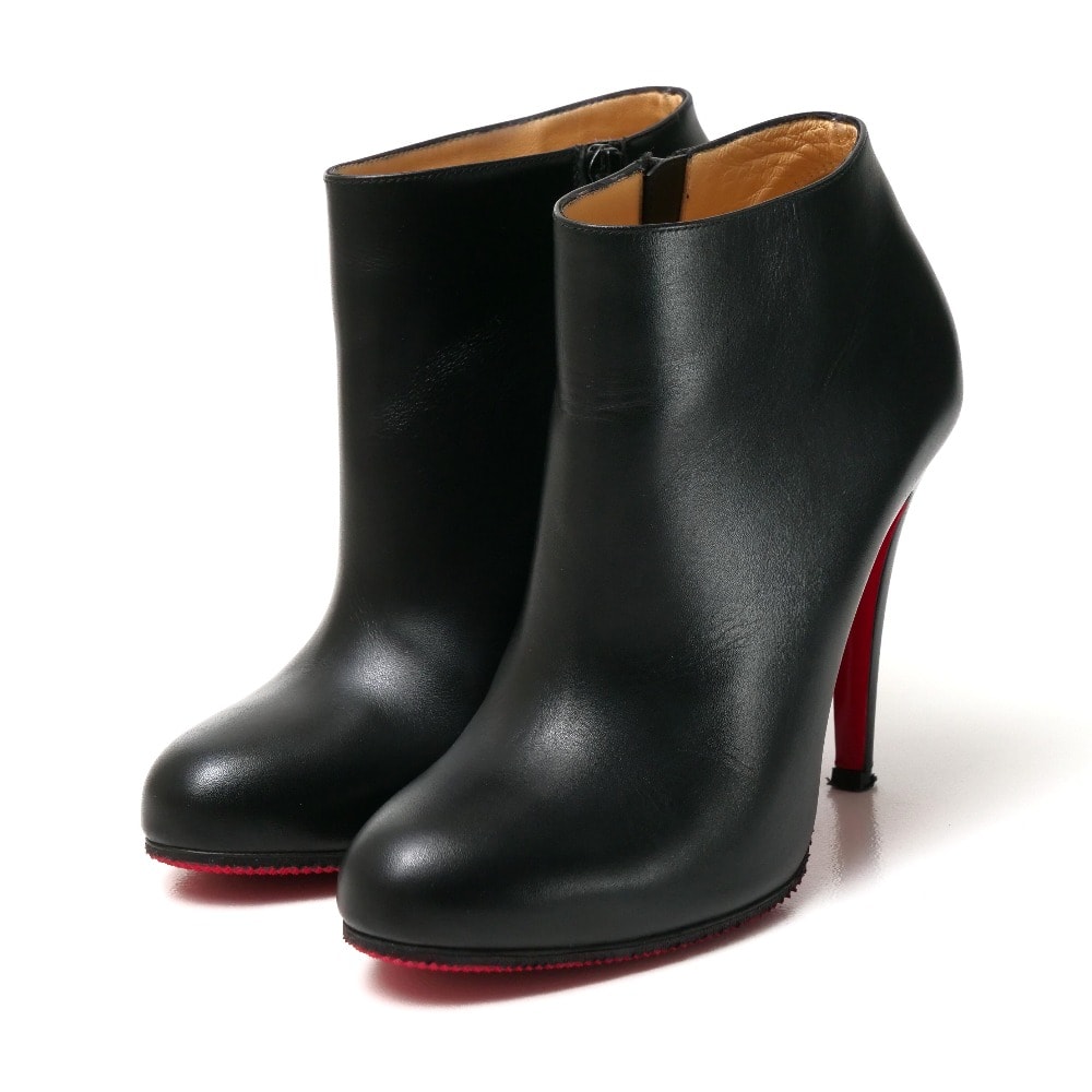 ■美品■Christian Louboutin クリスチャンルブタン Belle ベル ブーティ サイズ37 アンクル ショートブーツ ハイヒール ブランド古着【中古】20260514/RA7883