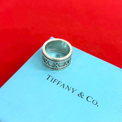 TIFFANY&Co. ティファニー ワイド アトラス リング シルバー925 リング・指輪 11号 シルバー
26095