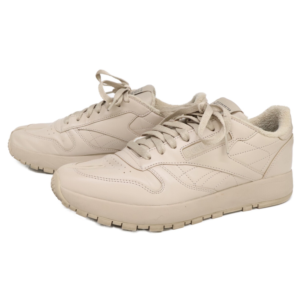 リーボック x Maison Margiela メゾンマルジェラ GX5141 PROJECT 0 CL Classic Leather Tabi クラシックレザー タビ スニーカー US9 1/2