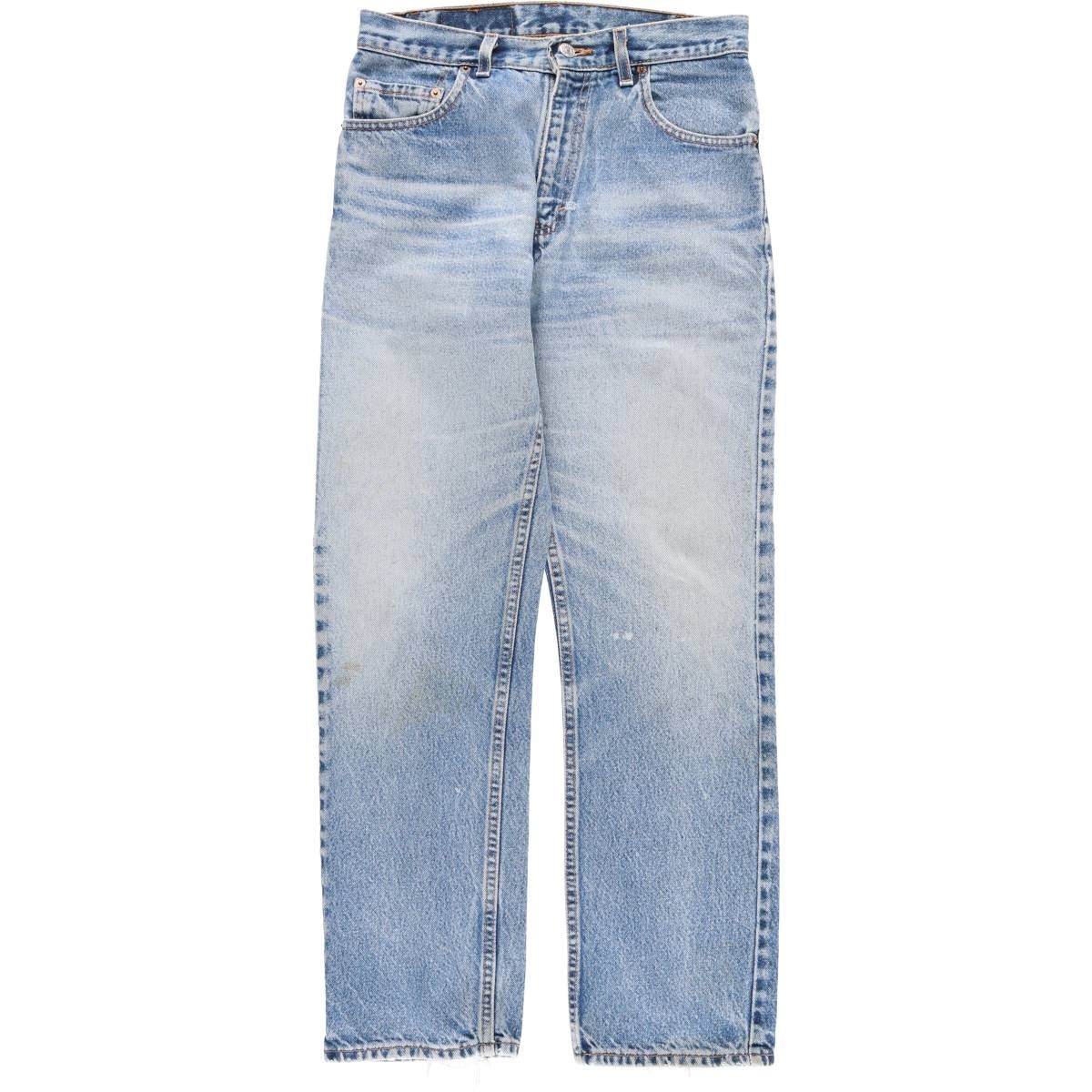 古着 00年代 リーバイス Levi's 505 REGULAR FIT STRAIGHT LEG テーパードデニムパンツ USA製 メンズw30相当/eaa625204