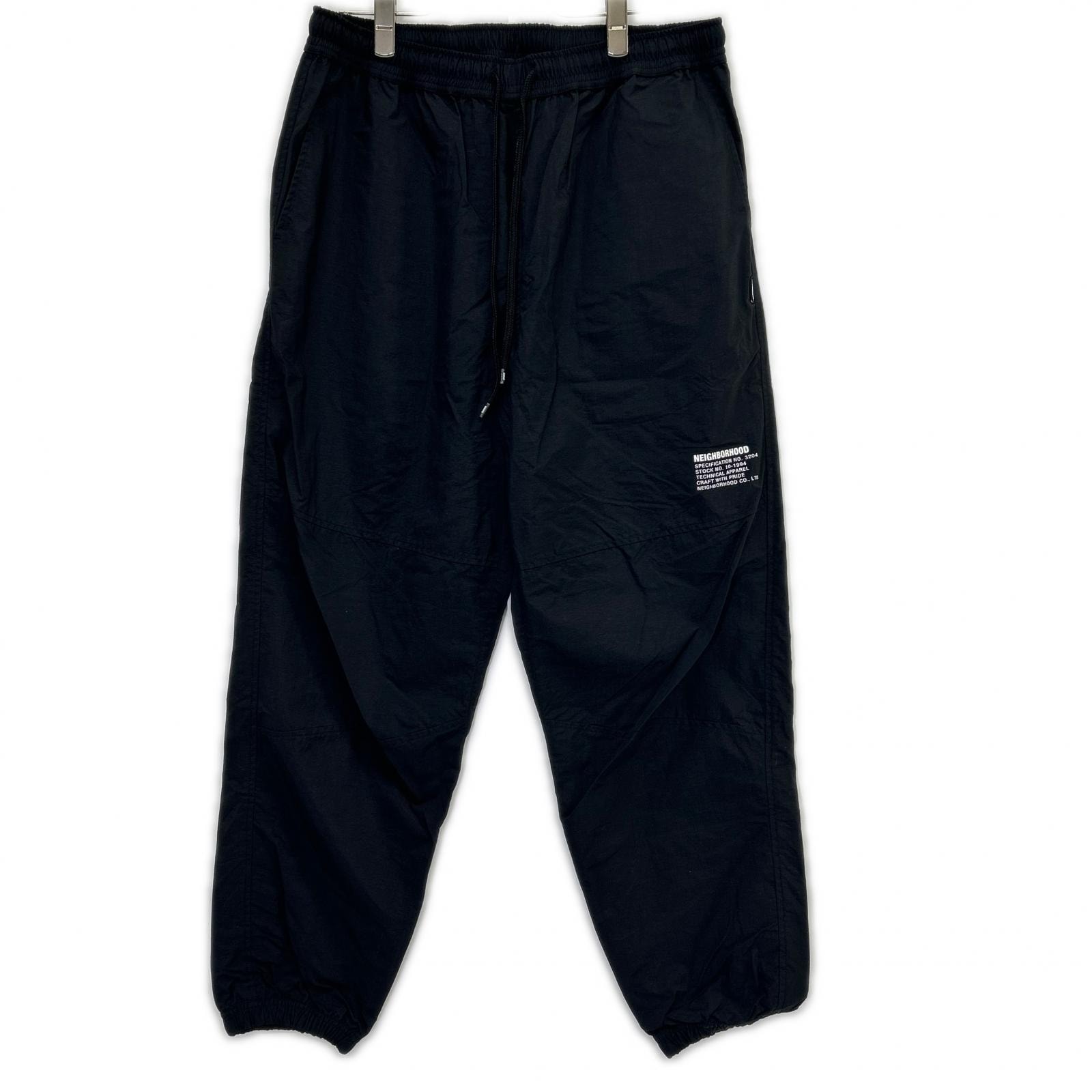 ネイバーフッド 231TSNH-PTM02 23SS ブラック PFU PANTS ナイロンドローストリングイージーパンツ L