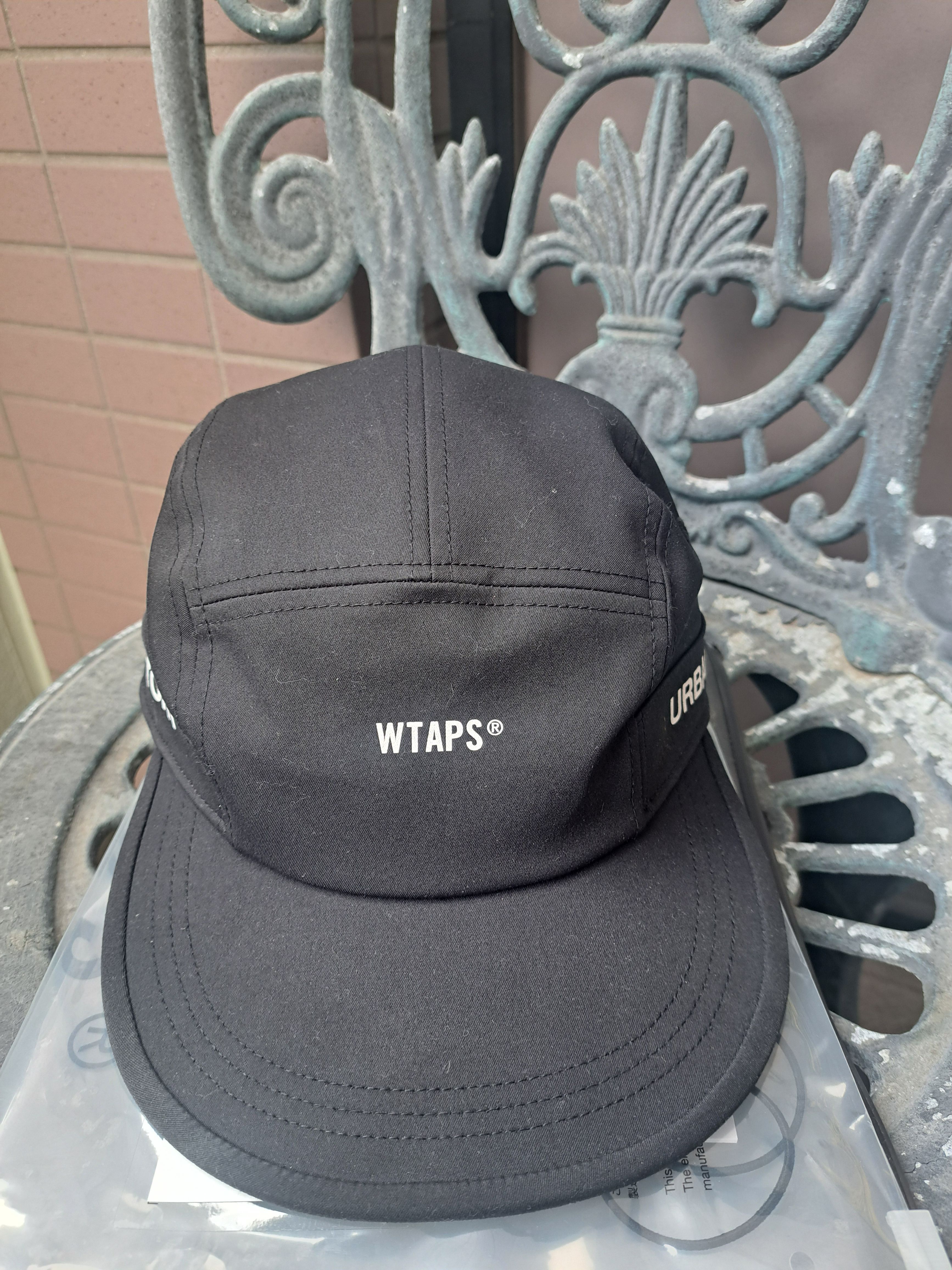 WTAPS T-7 / Cap / Poly Twill "Black"