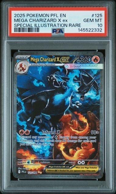 PSA10】メガリザードンXex SAR [M2 110/080](拡張パック「インフェルノ