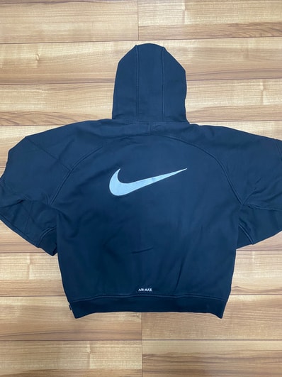 Supreme x Nike Zip Up Hooded Sweatshirt "Black"