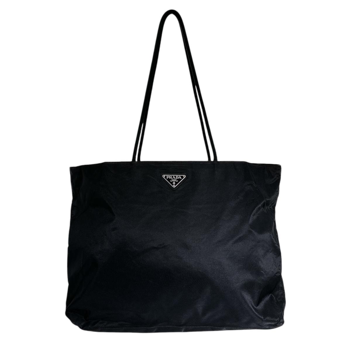 プラダ PRADA A4対応 トライアングルロゴ トートバッグ