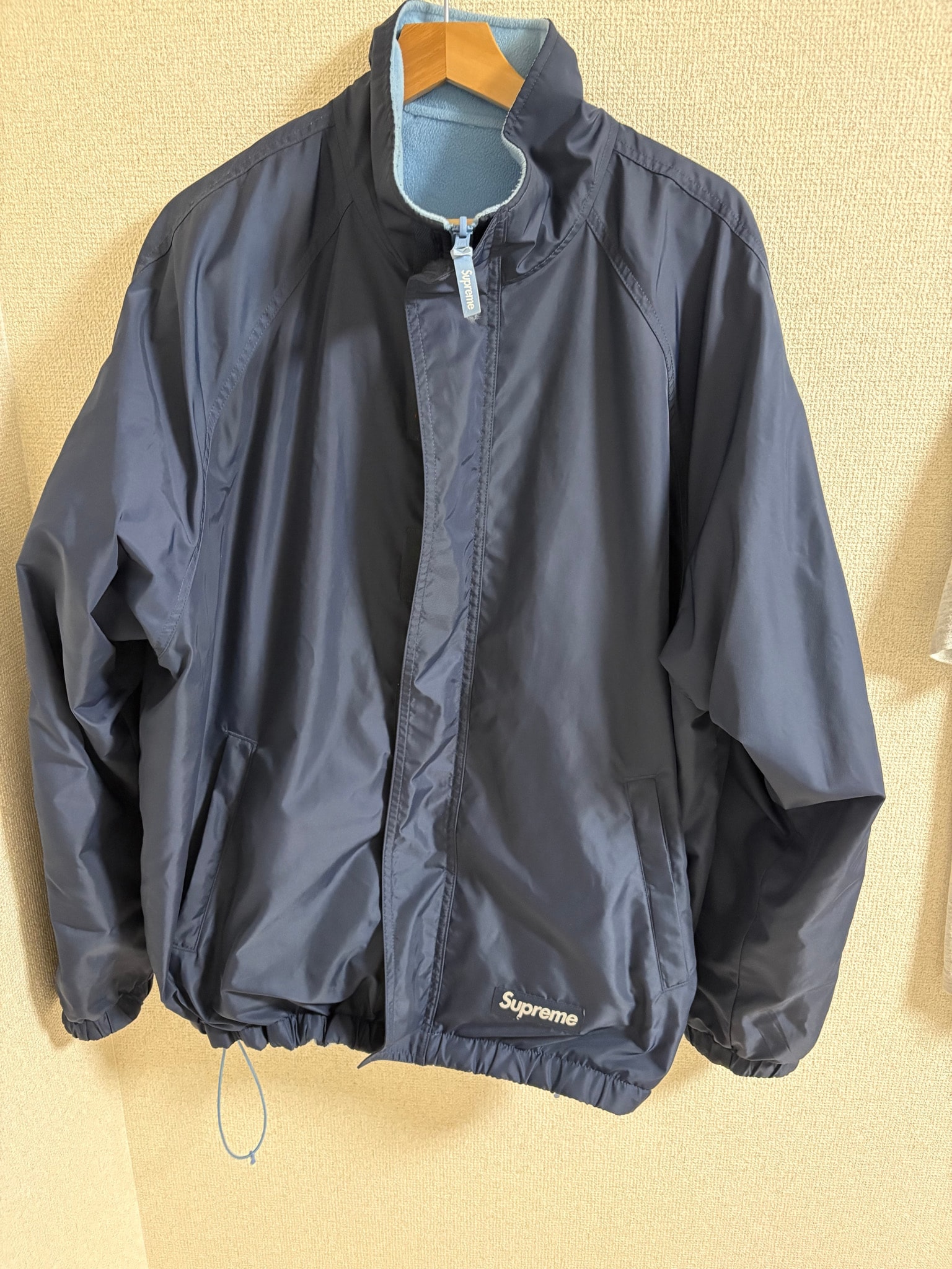 Supreme Polartec Reversible Track Jacket "Navy"