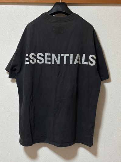FEAR OF GOD ESSENTIALS 3M Logo Boxy T-shirt "Black"