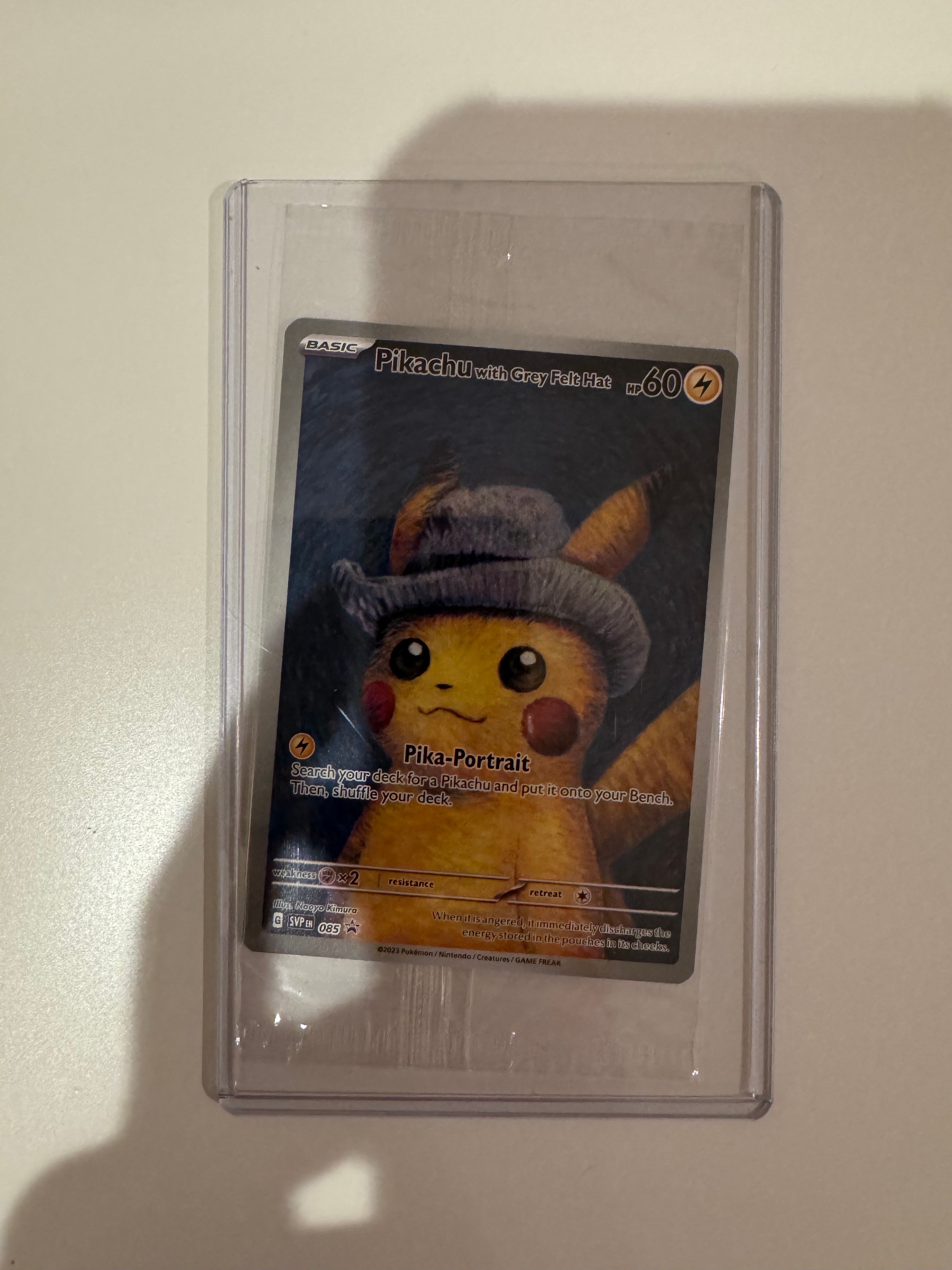 ピカチュウ : プロモ [SVP EN 085](「ゴッホ展」 プロモーションカード「SVP EN」) 【英語版】