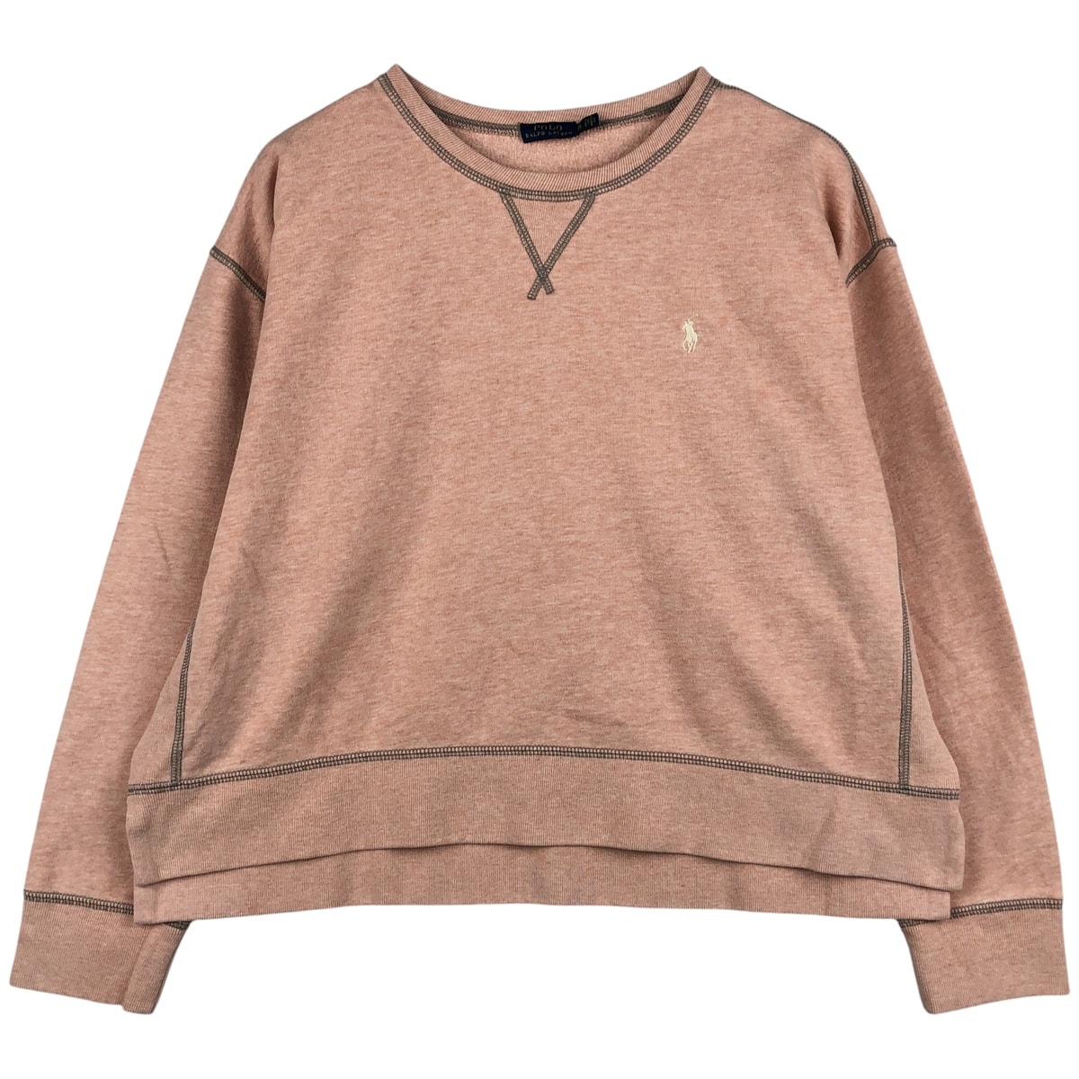 古着 ラルフローレン Ralph Lauren POLO RALPH LAUREN ワンポイントロゴスウェットシャツ トレーナー メンズXL相当/eaa480625