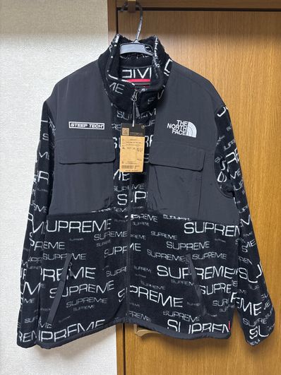 Supreme x The North Face Steep Tech Fleece Jacket "Black"