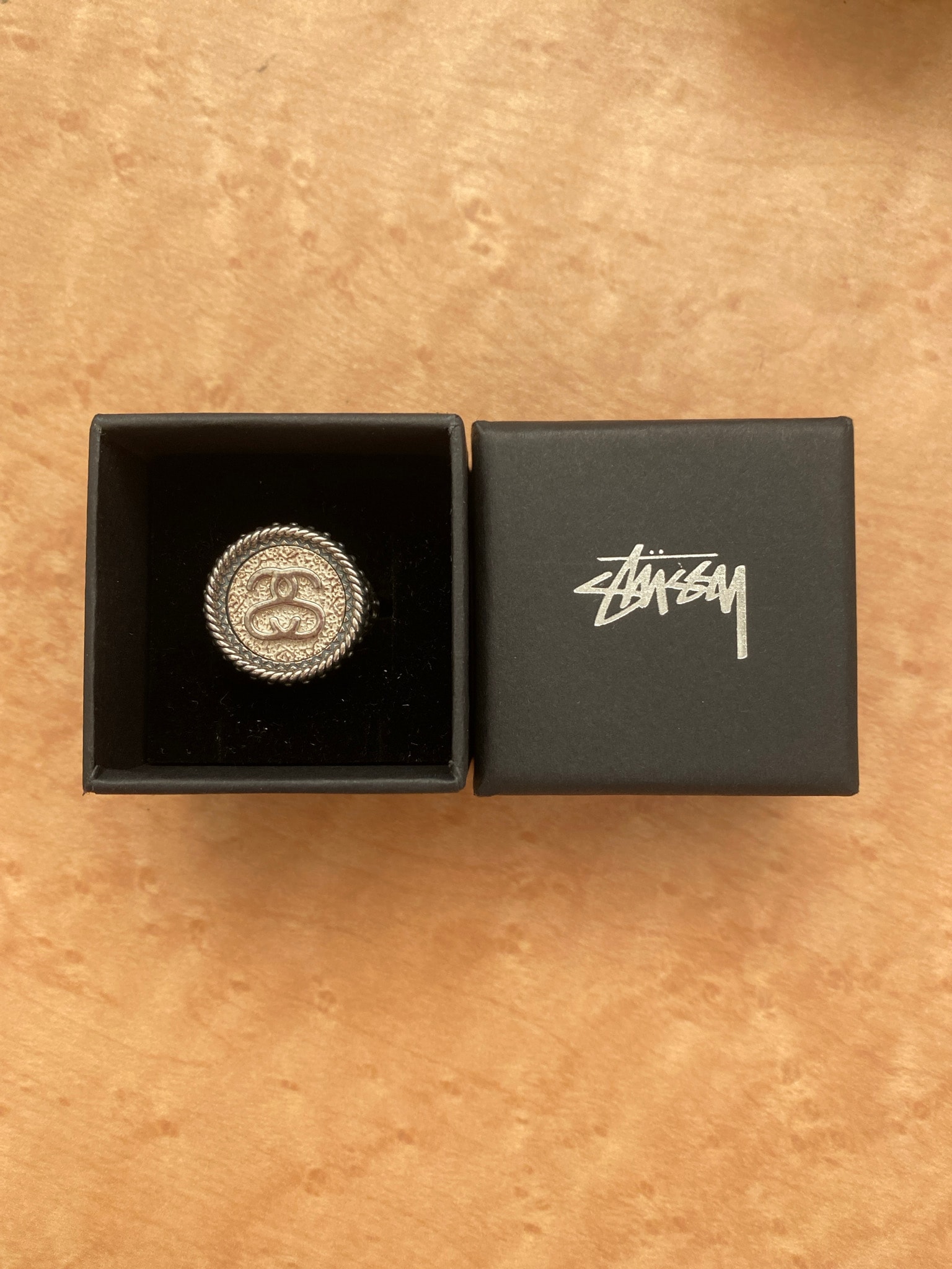 Stussy Spring 24 Jewelry Sovereign Ring "Sterling Silver"