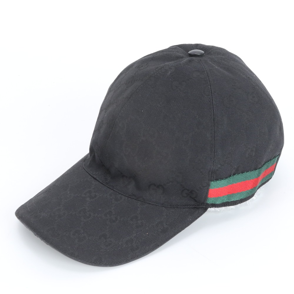 B (目立った傷や汚れなし)】□極美品 グッチ GGキャンバス シェリー