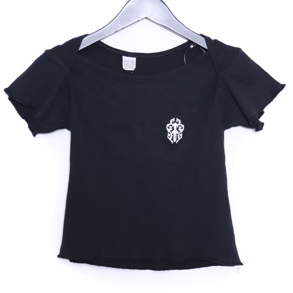 CHROME HEARTS レディース オールド ヴァインダガーTシャツ