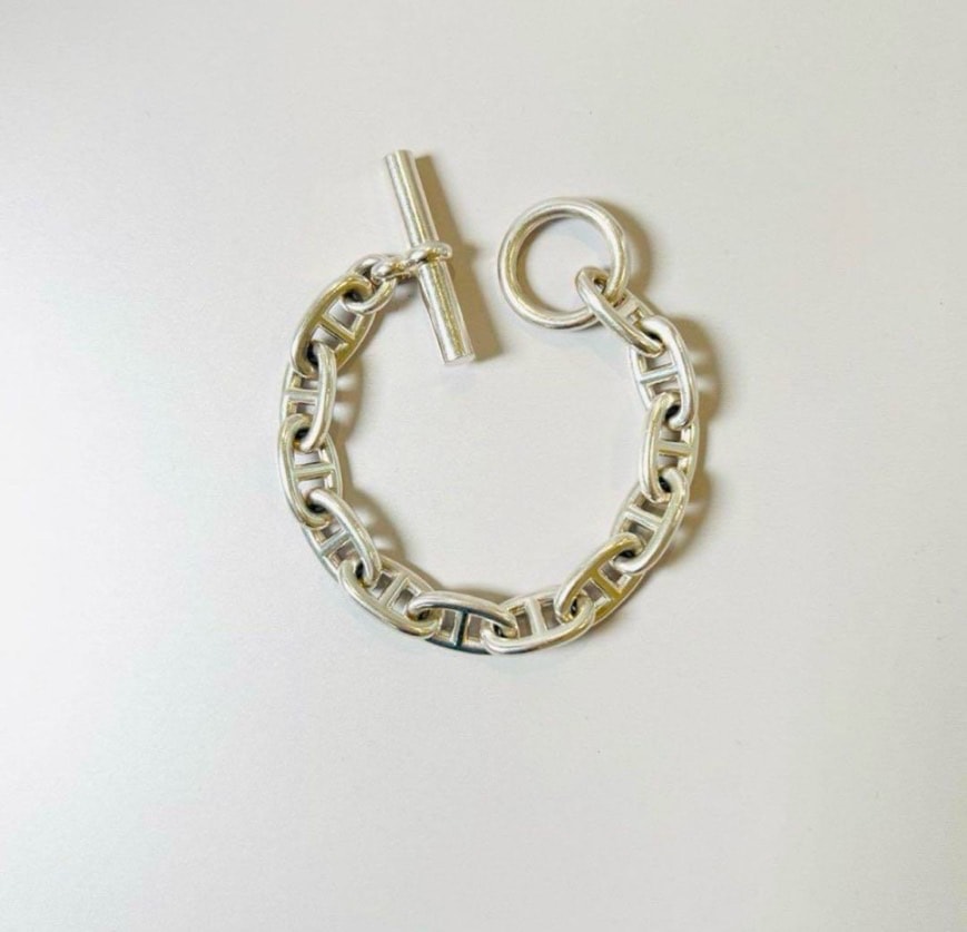 Hermes Chaine D'ancre GM Bracelet "Silver"