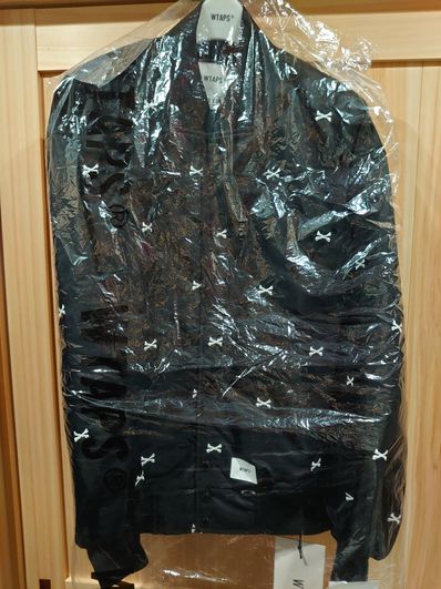 Wtaps TEAM / JACKET / NYLON. TWILL. TEXTILE "Black"