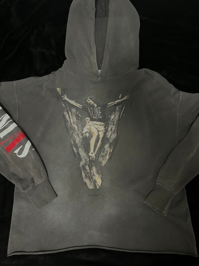 SAINT Mxxxxxx 22SS VLONE HOODIE "Black"