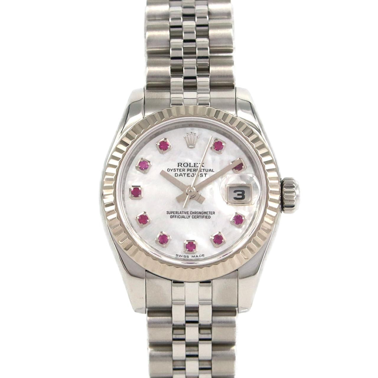 ロレックス デイトジャスト 179174NGR SSxWG 自動巻 Z番