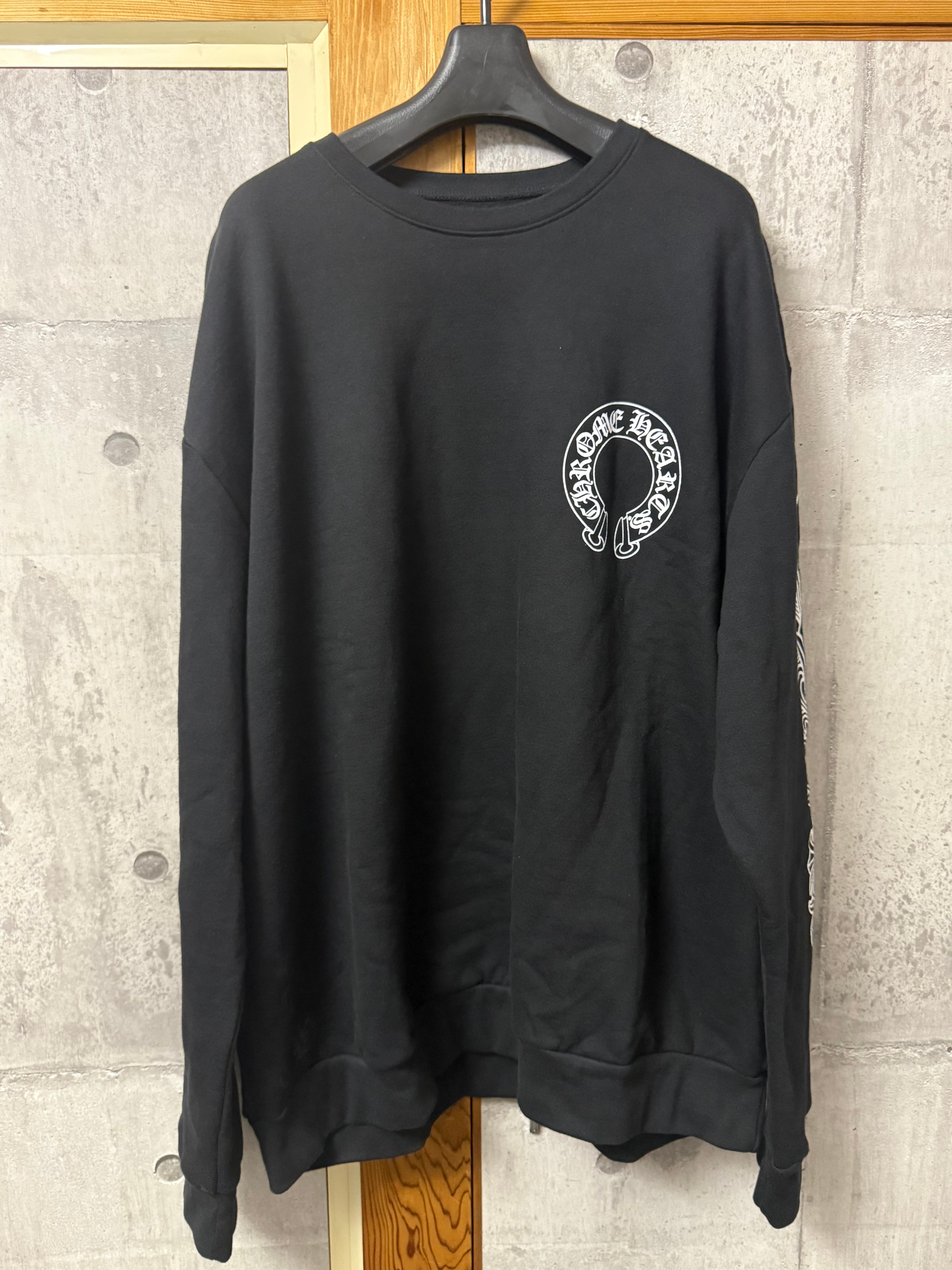 クロムハーツ バックCHロゴ セメタリークロス スウェットセットアップ