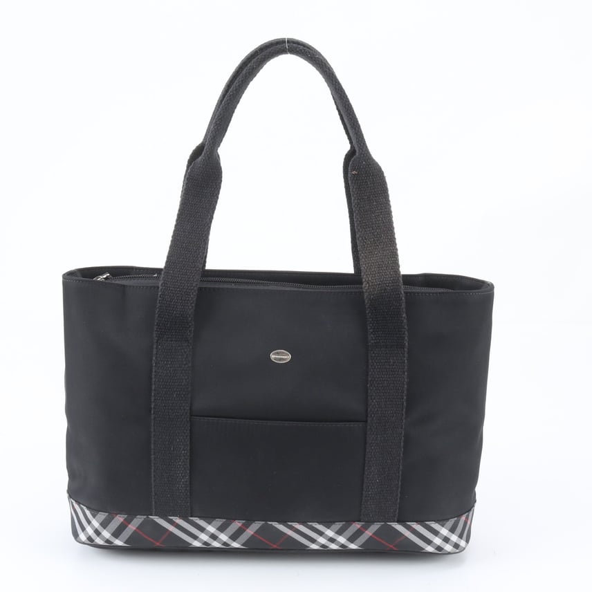 B (目立った傷や汚れなし)】□美品 バーバリー ノバ チェックトート B (目立った傷や汚れなし)】□美品 バーバリー ノバ チェックトート