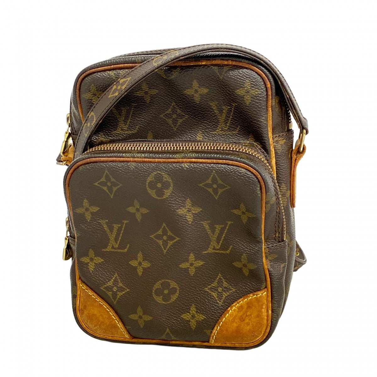 【6dd5263】ルイヴィトン ショルダーバッグ モノグラム アマゾン M45236 ブラウン【中古】レディース