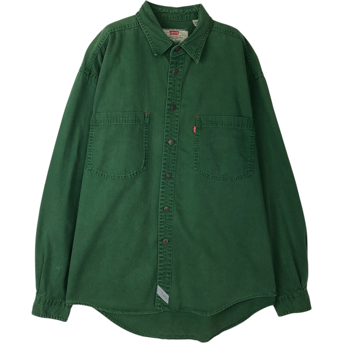 古着 90年代 リーバイス Levi's 長袖 デニムシャツ メンズL相当 ヴィンテージ/eaa625218