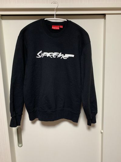 Supreme Futura Logo Crewneck "Black"